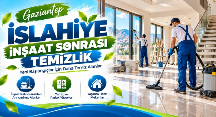 islahiye inşaat sonrası temizlik